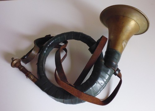 Fürst pless jagdhorn messing - jagdhorn,