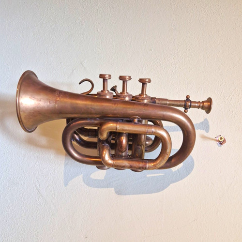 Trompete silberfarben - trompete,