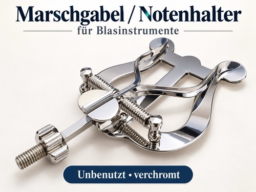 Marschgabel notenhalter für - /,
