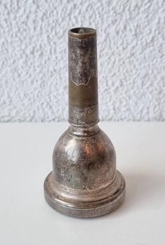 Altes versilbertes tuba - tuba, /