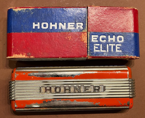 Alte hohner mundharmonika echo - alte,